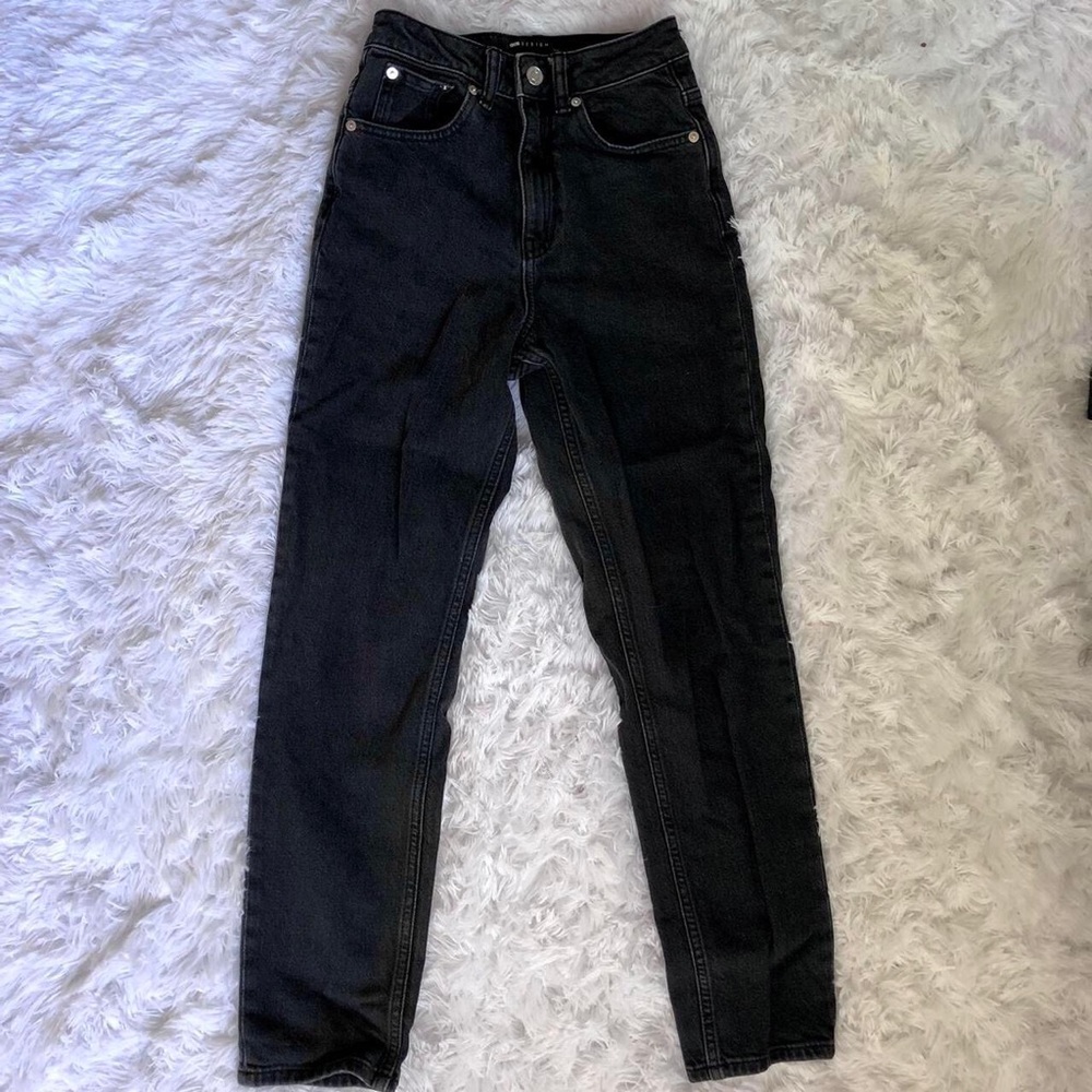 ASOS petite high rise slim mom jeans